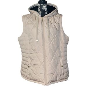 Weatherproof Diamond Quilted Hooded Vest